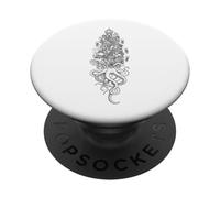 Octopus Coral Reef Underwater Castle Kraken Art PopSockets Adhesive PopGrip