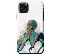 Octopus Decor Mermaid Sea Creature Ocean Watercolor Art Case for iPhone 11 Pro Max