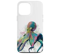 Octopus Decor Mermaid Sea Creature Ocean Watercolor Art Case for iPhone 13 Pro Max