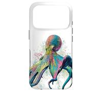 Octopus Decor Mermaid Sea Creature Ocean Watercolor Art Case for iPhone 17 Pro
