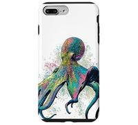 Octopus Decor Mermaid Sea Creature Ocean Watercolor Art Case for iPhone 7 Plus/8 Plus