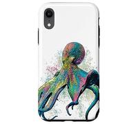 Octopus Decor Mermaid Sea Creature Ocean Watercolor Art Case for iPhone XR