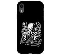 Octopus DJ for Rave Lovers, Funny EDM Dance Music Vinyl Case for iPhone XR