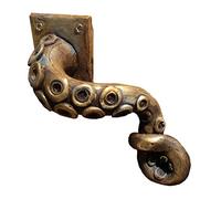 Octopus Door Handle, Vintage Decorative Resin Tentacle Design, Creative Home Door Pull, Unique Cabinet Hardware, Nautical Theme Door Knob, Stylish Interior Accent
