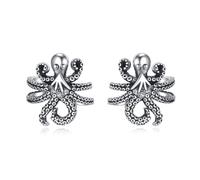 Octopus Ear Cuff Earrings Sterling Silver Octopus Tentacle Cuff Earrings Non Piercing Cartilage Jewellery Gifts for Women