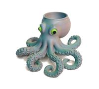 Octopus Egg Holder Eggs Cups Holder for Family Breakfast - Fun Eggs Cup, Novelty Easter Kitchen Gift for Soft and Hard Boiled Eggs (Octopus)