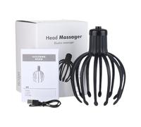 Octopus Electric Massager - 360 Degree Scalp Massage Tool with 3 Modes, Portable Steel Wire Brain Relaxer for Stress Release Sleep Promotion