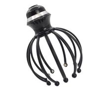 Octopus Electric Scalp Massager - Electric Octopus Claw Scalp | Stress Relief Head Massager | 12 Claws Vibrating Relief Scratcher for Stress Relief and Hair Stimulation