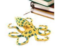 Octopus Figurine - 4.53x3.86x1.46 in PVC Sea Creature Model, Educational Toy, Collectible Decor | Realistic Octopus Figure for Kids Learning Marine Life Classroom Party Decoration Collection Dis