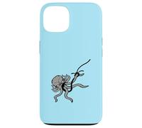 Octopus Fishing Angler On Hook Fight Survive Caught Fisher Case for iPhone 13