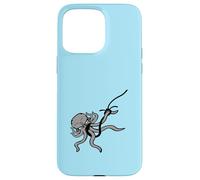 Octopus Fishing Angler On Hook Fight Survive Caught Fisher Case for iPhone 15 Pro Max