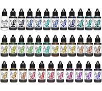 Octopus Fluids 35x 30 ml Resin Ink Set, Alcohol Ink for Epoxy & UV Resin