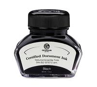 Octopus Fluids Black Pigmented Document Ink, 30 ml, Glass Bottle