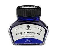 Octopus Fluids Document Ink Blue, Indelible Ink, Certified According to DIN ISO 12757-2, Blue, 30 ml