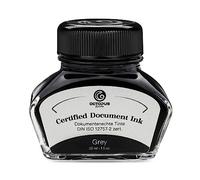 Octopus Fluids Document Ink Grey, Indelible Ink, Certified According to DIN ISO 12757-2, Grey, 30 ml