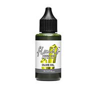 Octopus Fluids Resin Ink OLIVE OIL, Alcohol Ink for Epoxy & UV Resin, Transparent Green, 30 ml