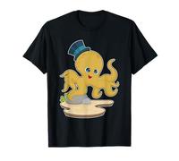 Octopus Gentleman Top hat T-Shirt