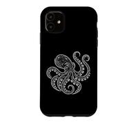 Octopus Geometry, Octopus, Kraken, Octopus, Squid, Vector Case for iPhone 11