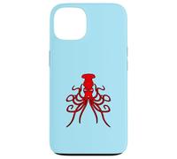Octopus giant squid cephalopod evil dangerous sea comic fun Case for iPhone 13