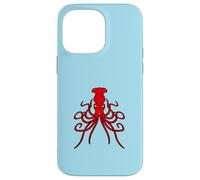 Octopus giant squid cephalopod evil dangerous sea comic fun Case for iPhone 14 Pro Max