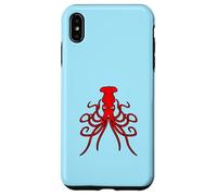 Octopus giant squid cephalopod evil dangerous sea comic fun Case for iPhone XS Max