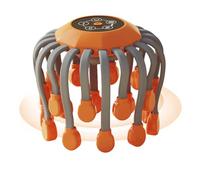 Octopus Head Massager - 20 Node Vibrating Electric Scalp Tool, Music Synchronized 360 Degree Massage System | 5 Program Settings for Relaxation Promotion Tension Relief Fatigue Reduction