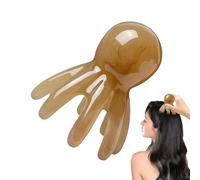 Octopus Head Massager, Relaxing Scalp Scratcher Tool, Portable Stress Relief Device for Body, Shoulder, Back Use, Shower Spa, Bedtime Relaxation, Travel Wellness Accessory