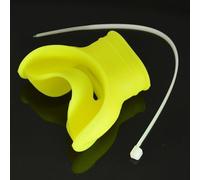 Octopus Holder Retainer Scuba Diving Regulator Mouthpiece Cover for Most Diving Regulators with Lightweight and Odorless Design (Yellow)