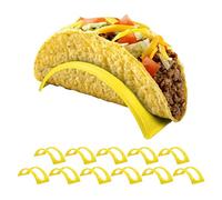 Octopus Holder Stand - Colorful Set of 12 Holder Rack Stands, Dishwasher, Microwave Safe Soft or Hard Taco Shell Holder Street Taco Rack Taco Tray Plate