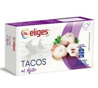 Octopus in Garlic Sauce (Tacos de Pulpo al Ajillo) RR120 Tin (72g Drained Weight) IFA Eliges - Pack of 3