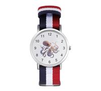 Octopus in The Ocean Wrist Watches for Men Women Casual Braided Strap Easy Reader for Work Workout