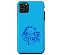 Octopus ink stain drop graffiti spray evil bad mood cartoon Case for iPhone 11 Pro Max