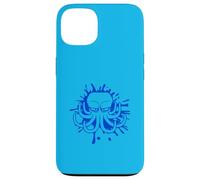 Octopus ink stain drop graffiti spray evil bad mood cartoon Case for iPhone 13