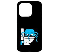 Octopus inside toilet bowl flush evil dangerous bad mood fun Case for iPhone 15 Pro