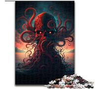 Octopus Island 1000 Piece Jigsaw Puzzles for Teenagers, Suitable for People Aged 14 And Above Home Decoration Gift Ideas (26x38cm)