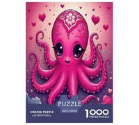Octopus Jigsaw Puzzles for Adult The Impossible Challenge 1000 Pieces Difficult Hard Jigsaw Puzzles for Man And Woman with Letters on Back 70x50cm/1000pcs