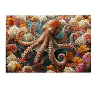 Octopus Jigsaw Puzzles for Adults 2000, 2000 Piece Jigsaw Puzzles for Adults, 99.5x70.5cm Hard Impossible Wooden Puzzle, Challenging Game for the Whole for Women, Gifts for Men, Theme: (Animal), -7273