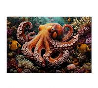 Octopus Jigsaw Puzzles for Adults 2000, 2000 piece Jigsaw Puzzles for Adults, Challenging Wooden Jigsaws Puzzle for The Whole for Women, Puzzle for Home Wall Decor, Gifts for Women, Theme: Ocean Z-82