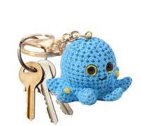 Octopus Keychain Charm - Resin 3D PENDANT ANIMAL EA ANIMALS, Cute Creature Keyder for Girls Adults Boys, Stylish Backpack Accessory | Adorable Novelty Navy Gift For The, Blue, Se référer au descriptif