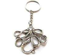 Octopus Keychain,Steampunk, Nautical, Tentacles, The Kraken, Octopus Keyring, Octopus Jewelry (Octopus 5.5cm) (1)