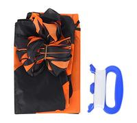 Octopus Kite | 4M Large Orange Spotted Flying Toy | No Assembly Needed for Beach/Park Fun | Sturdy Polyester & Weather - Proof Silk | Includes Reel & Storage Bag
