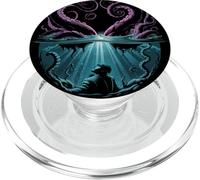 Octopus Kraken Pirate Mariner’s Final Vision PopSockets PopGrip for MagSafe
