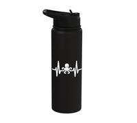Octopus Kraken Tentacle Sea Creature Pulse Stainless Steel Insulated Water Bottle