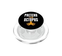 Octopus Lover Easy Lazy Halloween Pretend I’m An Octopus PopSockets PopGrip for MagSafe