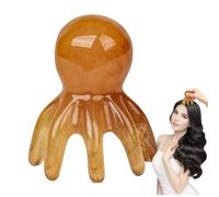 Octopus Massage Comb, Manual Scalp Massager, Neck and Body Massager 5.8x3.5x7cm/2.28x1.38x2.76 Inches Versatile Spa Tool/Multi-Purpose Use for Travel Mom Yoga Wife Spa Friends Dad