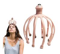 Octopus Massager,Protable Hand Held Spa Head Massager Octopus Claw - Stainless Steel Head Massage Claw Manual Scalp Massage Tool for Stress Relax Spa Healing
