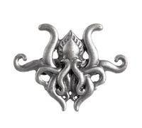 Octopus Metal Pin Ancient Evil God Badges Brooches Octopus Lapel Pin Shirt backpack Fiction game Jewelry gifts