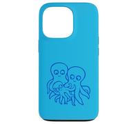 Octopus mom dad one child baby mother father family pregnant Case for iPhone 13 Pro
