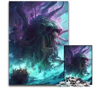 Octopus Monster 1000 Pieces Puzzles for Adults Puzzles for Adults Family Activity, DIY Home Decor, 50x75CM/19.68x29.52inch