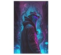 Octopus Monsters Wooden Puzzles for Adults,1000 Piece,Jigsaw Puzzle for Teens Brain Challenge 78×53cm